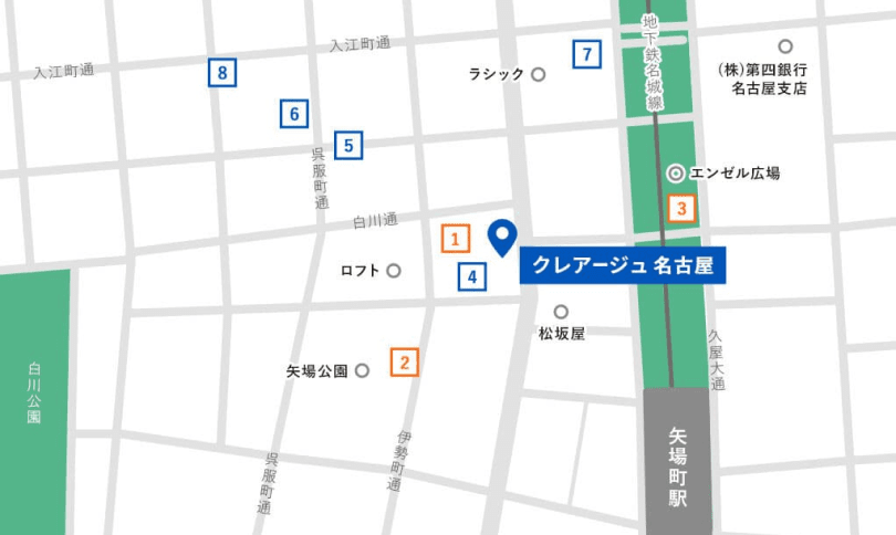 提携駐車場マップ
