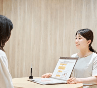 専門スタッフによるカウンセリングの様子