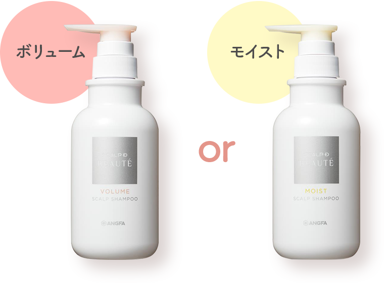 ボリューム or モイスト