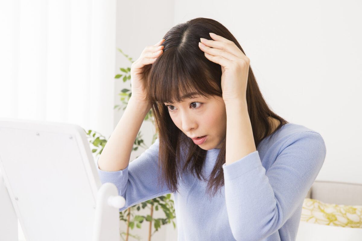 頭部全体で髪の密度が減ってしまう「びまん性脱毛症  」とは？